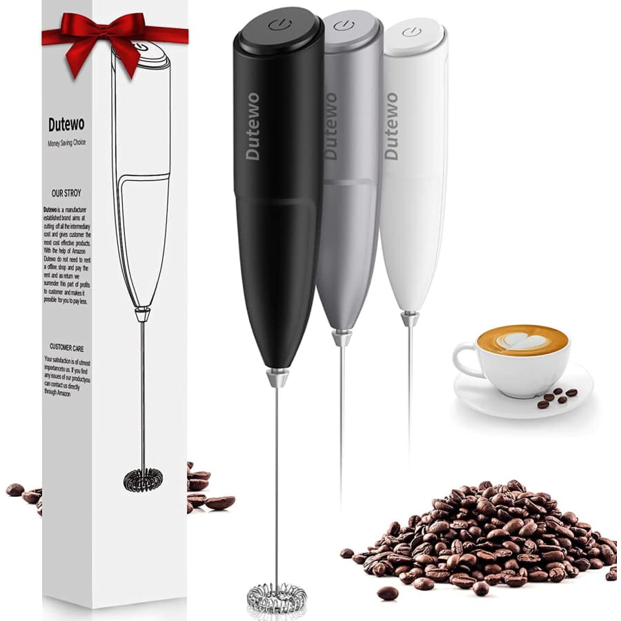 Dutewo Handheld Milk Frother for $4 Dutewo Handheld Milk Frother for $4