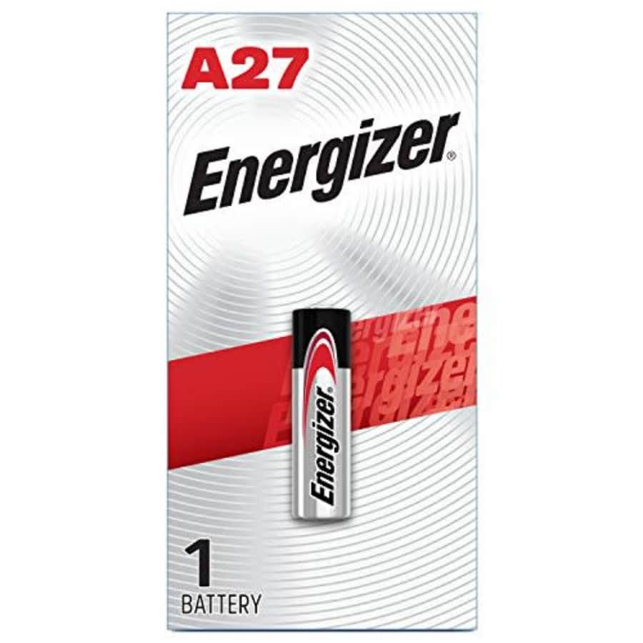 Energizer A27 Batteries 12V Alkaline, pack of 6 for $7 Energizer A27 Batteries 12V Alkaline, pack of 6 for $7