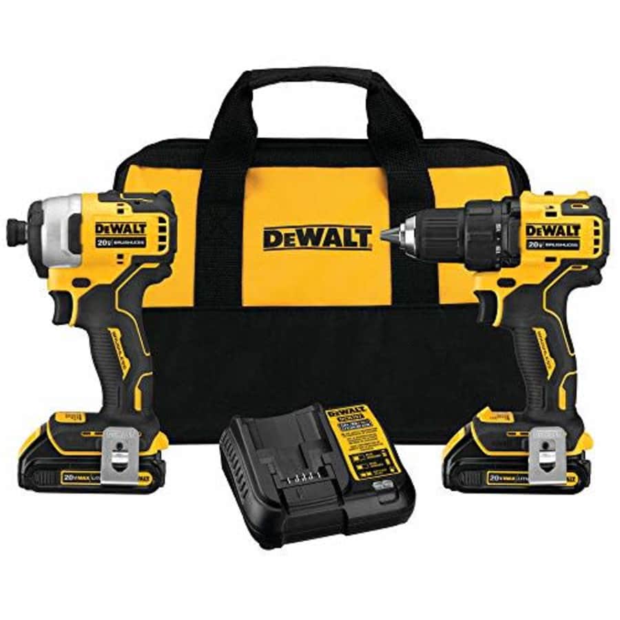 DeWalt DCK278C2 ATOMIC 20-Volt MAX Lithium-Ion Brushless Cordless Compact Drill/Impact Combo Kit for $230 DeWalt DCK278C2 ATOMIC 20-Volt MAX Lithium-Ion Brushless Cordless Compact Drill/Impact Combo Kit for $230