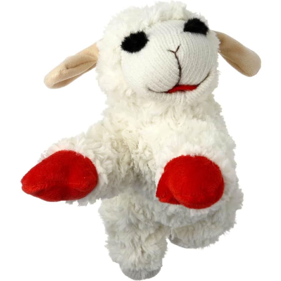 Multipet Lamb Chop 10" Plush Dog Toy for $5