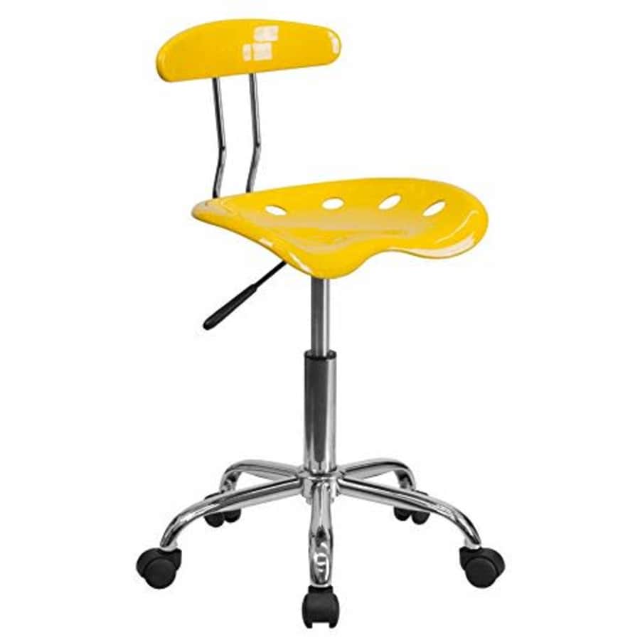 Flash Furniture Swivel Task Chair |Adjustable Swivel Chair for Desk and Office with Tractor Seat for $72