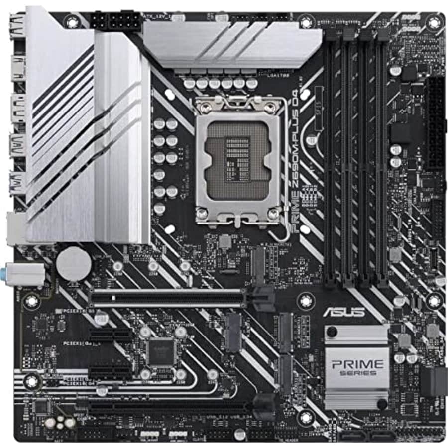 ASUS Prime Z690M-Plus D4 LGA 1700(Intel 12th Gen) microATX motherboard (PCIe 5.0,DDR4,10+1 Power for $243 ASUS Prime Z690M-Plus D4 LGA 1700(Intel 12th Gen) microATX motherboard (PCIe 5.0,DDR4,10+1 Power for $243