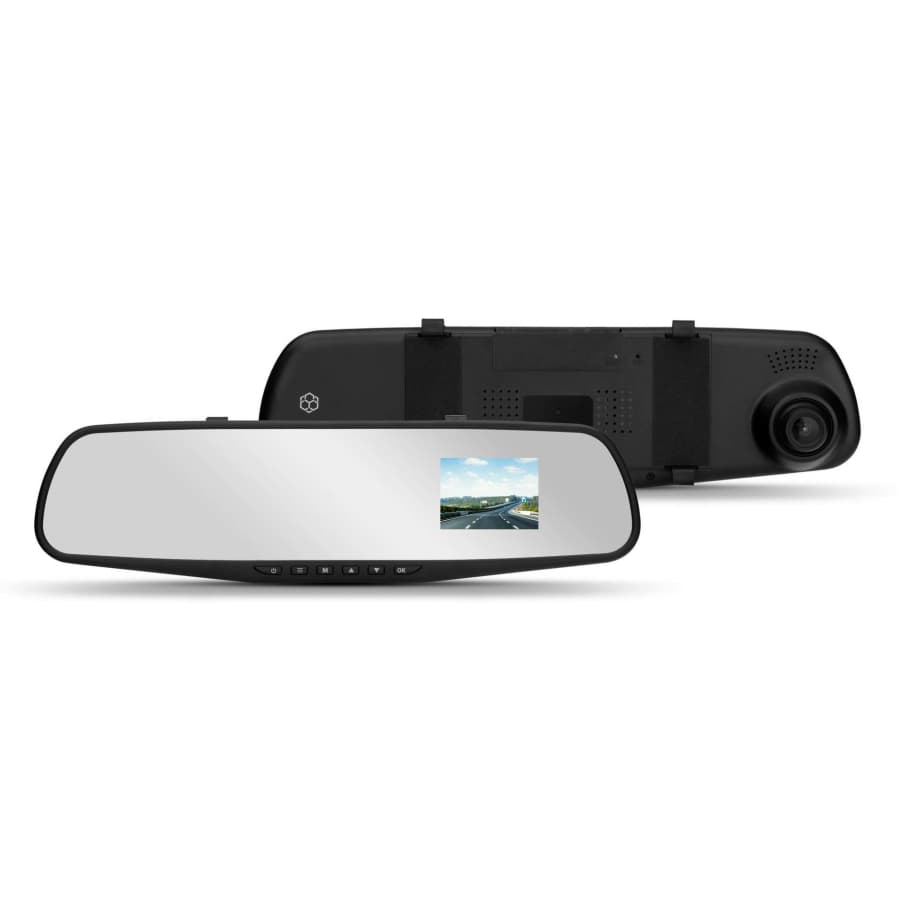 Yada RoadCam 720p 2-in-1 Mirror Dash Cam for $10