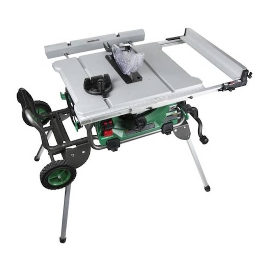 Metabo HPT 15A 10" Jobsite Table Saw w/ Fold and Roll Stand: $239