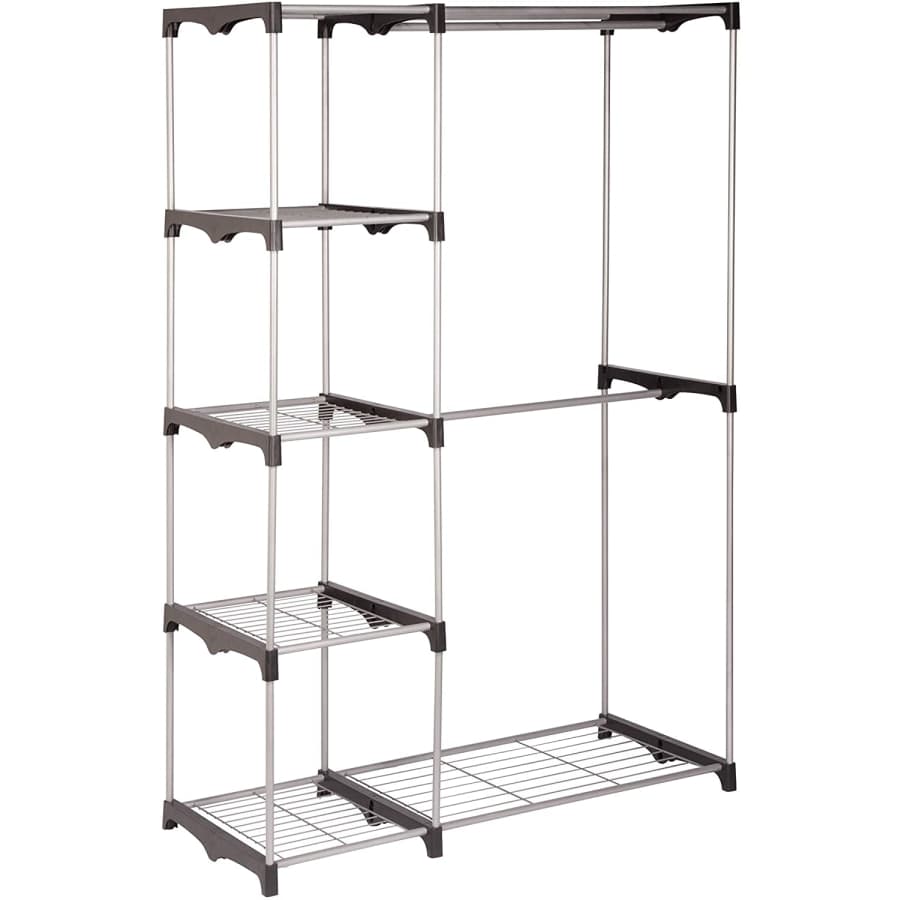 Honey Can Do Double Rod Freestanding Closet for $111