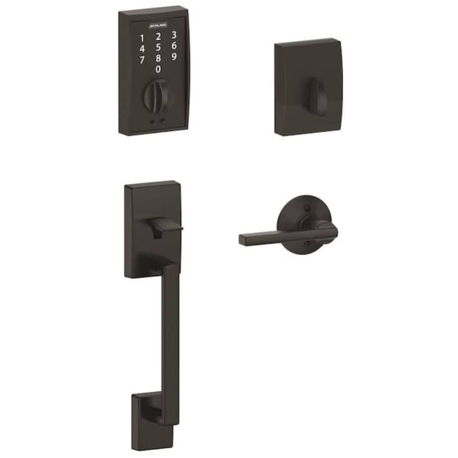 Schlage Touch Century Keyless Entry Handleset w/ Latitude Lever for $136