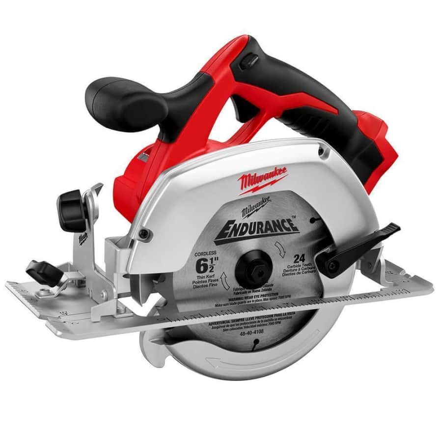 Milwaukee Tool M18 18V 6.5" Circular Saw: $85 Milwaukee Tool M18 18V 6.5" Circular Saw: $85