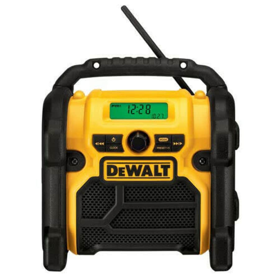DeWalt 20V MAX Compact Jobsite Radio for $56 DeWalt 20V MAX Compact Jobsite Radio for $56