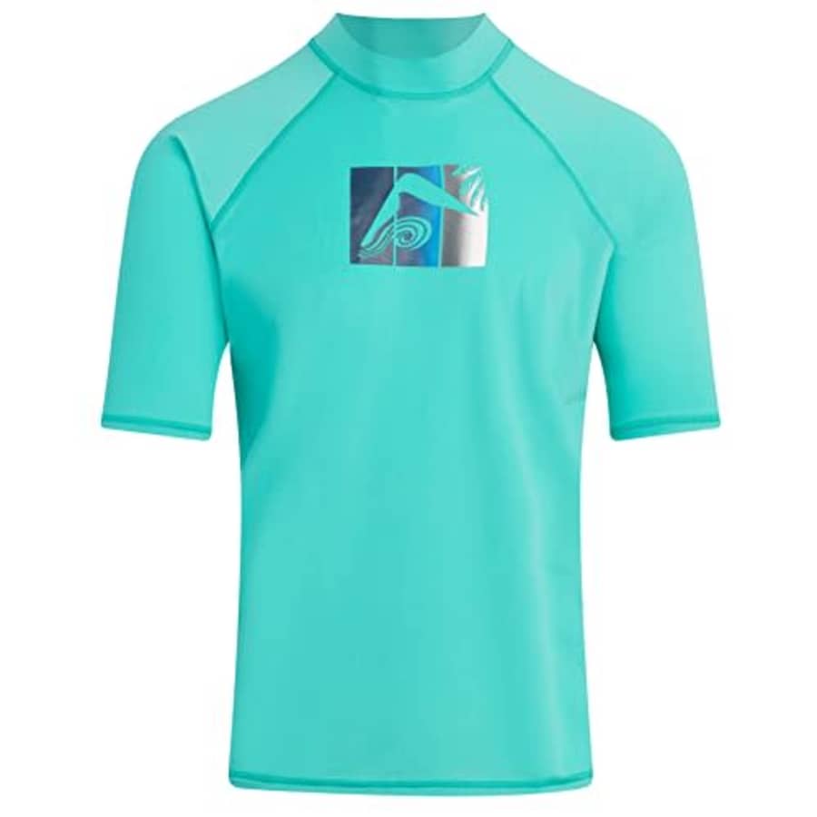 Kanu Surf Men's Standard Mercury UPF 50+ Short Sleeve Sun Protective Rashguard Swim Shirt, Surfline for $13 Kanu Surf Men's Standard Mercury UPF 50+ Short Sleeve Sun Protective Rashguard Swim Shirt, Surfline for $13
