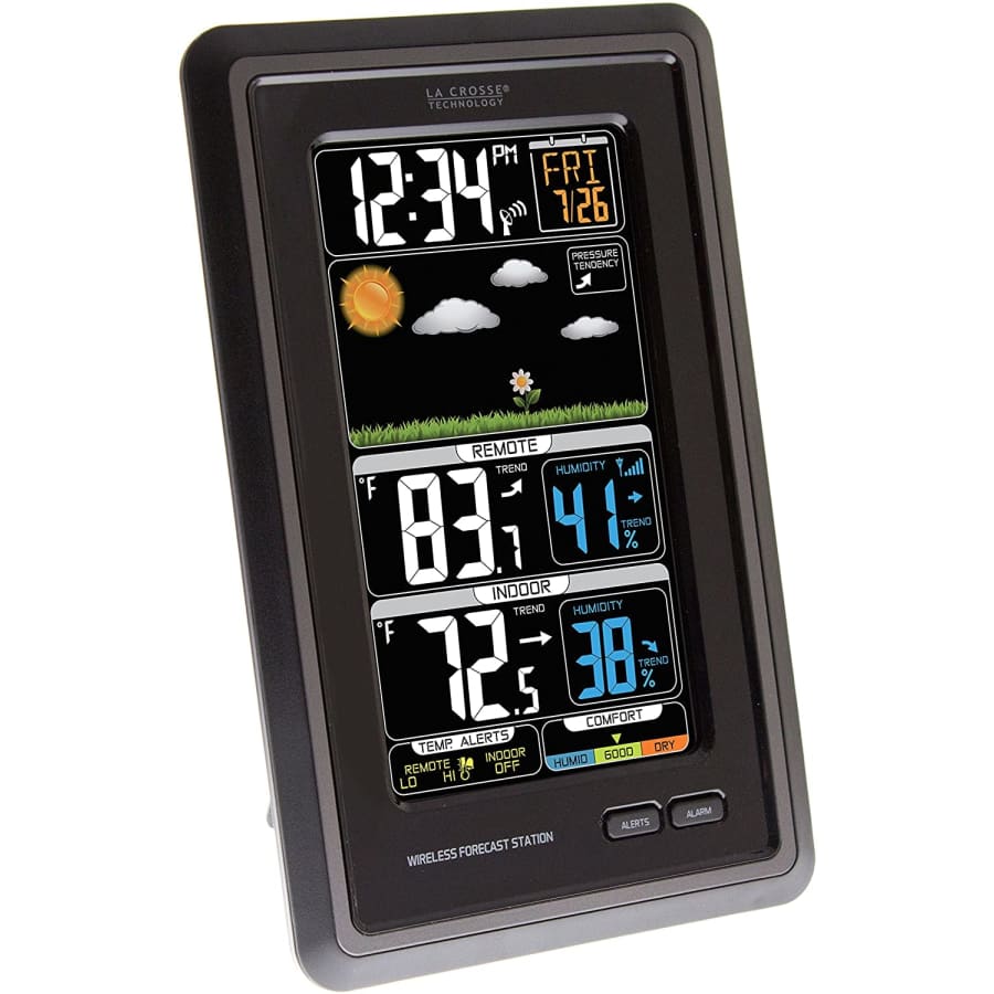 La Crosse Vertical Wireless Color Forecast Station for $43 La Crosse Vertical Wireless Color Forecast Station for $43