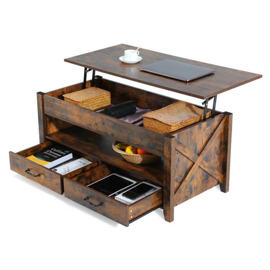 Evajoy Lift Top Coffee Table for $70
