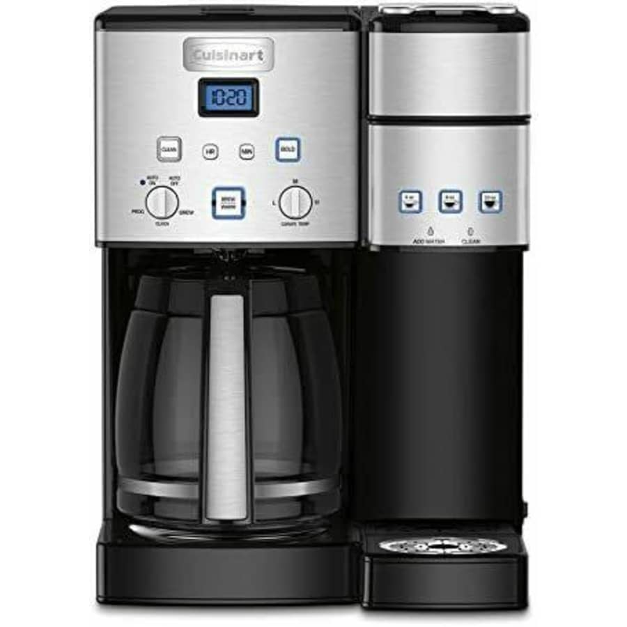 Cuisinart 12-Cup Single-Serve Brewer Coffeemaker for $85 Cuisinart 12-Cup Single-Serve Brewer Coffeemaker for $85