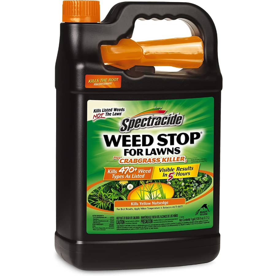 Spectracide Weed Stop w/ Crabgrass Killer: $11