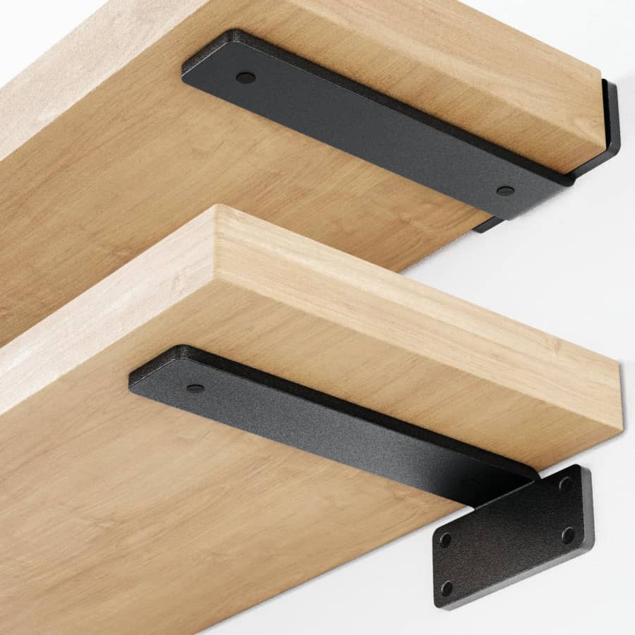 Orbeto Floating Shelf Bracket 6-Pack From $24 Orbeto Floating Shelf Bracket 6-Pack From $24