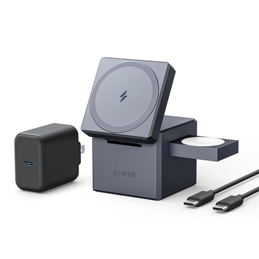 Anker 3-in-1 Charger Stand Cube w/ MagSafe for $112 Anker 3-in-1 Charger Stand Cube w/ MagSafe for $112