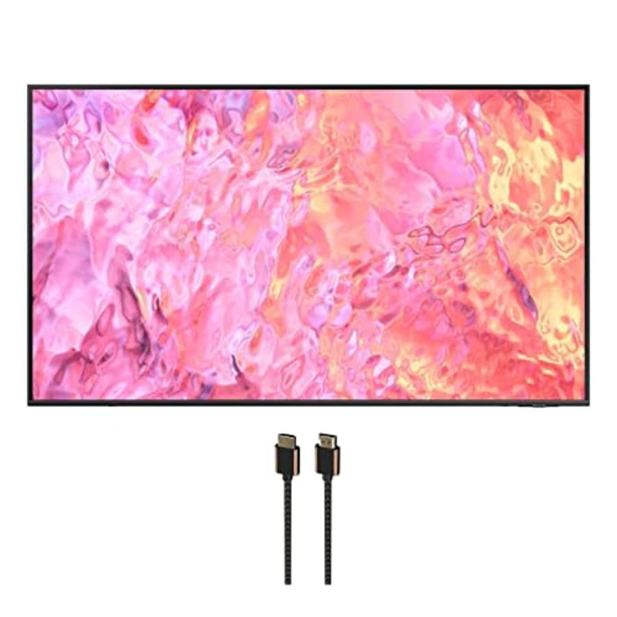 SAMSUNG QN65Q60CAFXZA 65" QLED 4K Quantum HDR Dual LED Smart TV with an Austere 3S-4KHD2-2.5M III for $828 SAMSUNG QN65Q60CAFXZA 65" QLED 4K Quantum HDR Dual LED Smart TV with an Austere 3S-4KHD2-2.5M III for $828