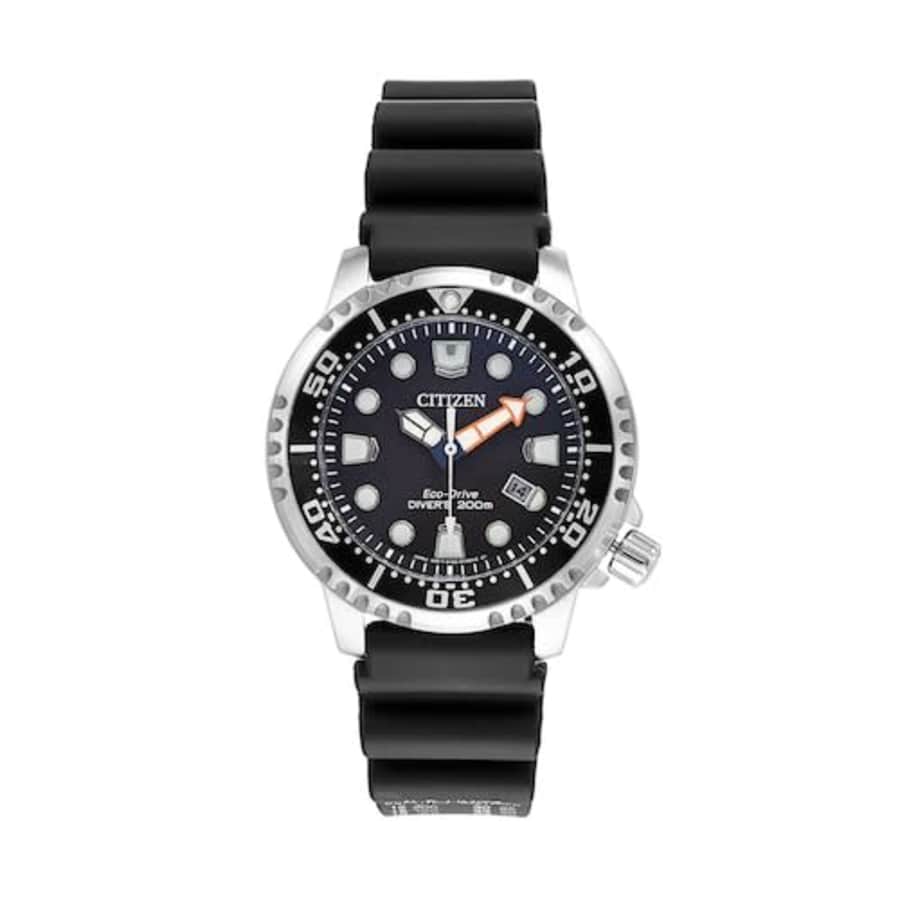 Citizen Men's Eco-Drive Promaster Black Diver Watch for $89 Citizen Men's Eco-Drive Promaster Black Diver Watch for $89