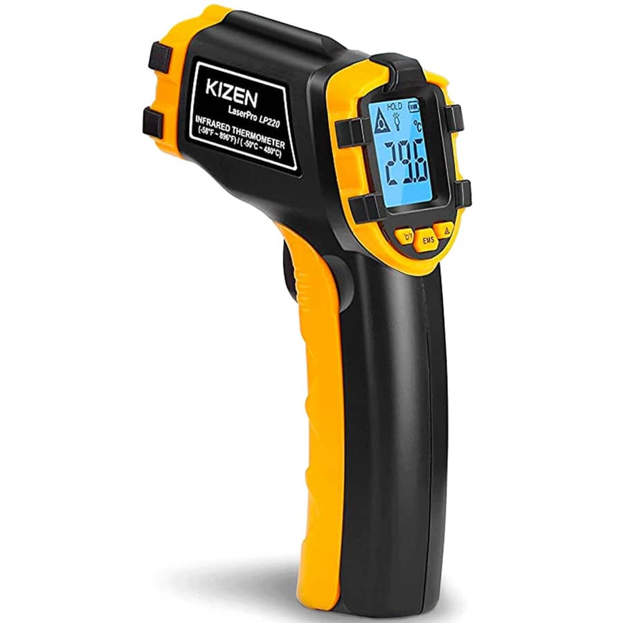 Kizen LaserPro LP220 Infrared Thermometer for $36 Kizen LaserPro LP220 Infrared Thermometer for $36