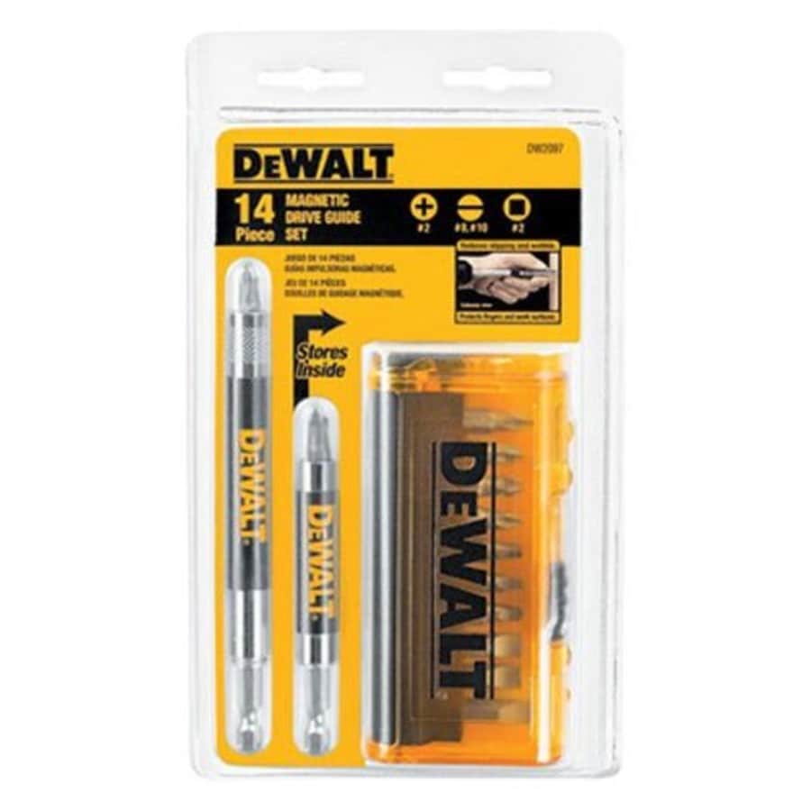 DeWalt 14-Piece Drive Guide Bit Set for $12