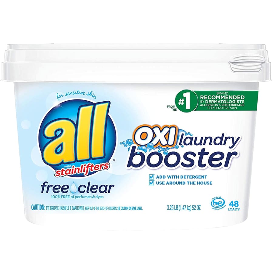 All Detergent OXI 52-oz. Laundry Booster for Sensitive Skin for $10