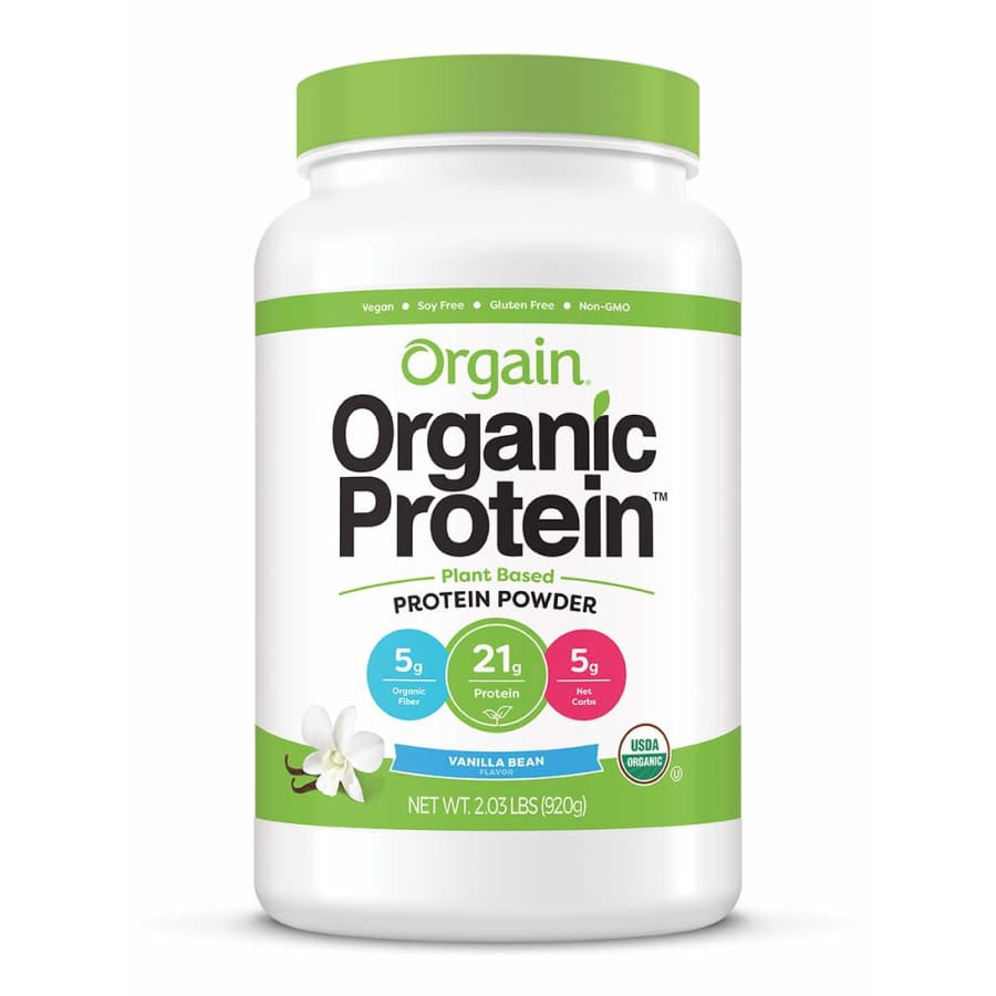 Orgain Organic Plant Based Protein Powder 2-lb. Tub for $28