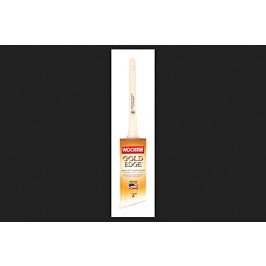 Wooster Gold Edge 2 in. W Thin Angle Polyester Blend Paint Brush for $12