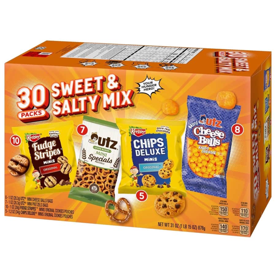 Keebler Sweet & Salty Mix 30-Count for $8.48 via Sub & Save