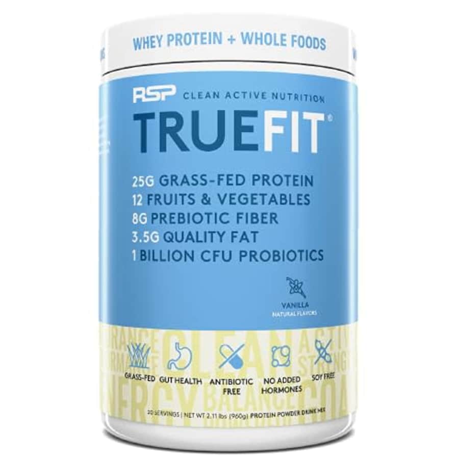 RSP TrueFit - Protein Powder Meal Replacement Shake for Weight Loss, Grass Fed Whey, Organic Real for $46 RSP TrueFit - Protein Powder Meal Replacement Shake for Weight Loss, Grass Fed Whey, Organic Real for $46