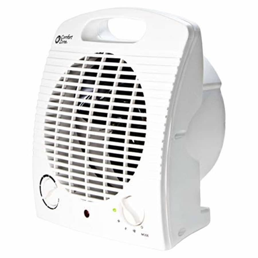Comfort Zone CZ35E Personal Heater, 1500W, Energy Save Technology, Fan-Forced, Over-Heating & for $22