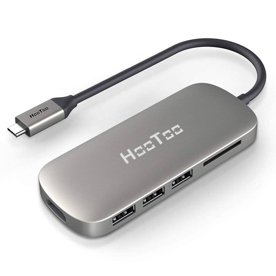 HooToo 6-in-1 USB-C Hub for $10 HooToo 6-in-1 USB-C Hub for $10