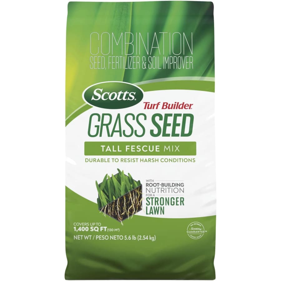Scotts Turf Builder Grass Seed Tall Fescue Mix 5.6-lb. Bag for $27