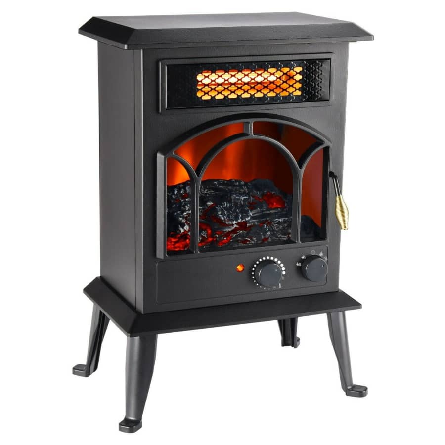 Warm Living 1,000W 22" Freestanding Infrared Stove Heater for $60 Warm Living 1,000W 22" Freestanding Infrared Stove Heater for $60