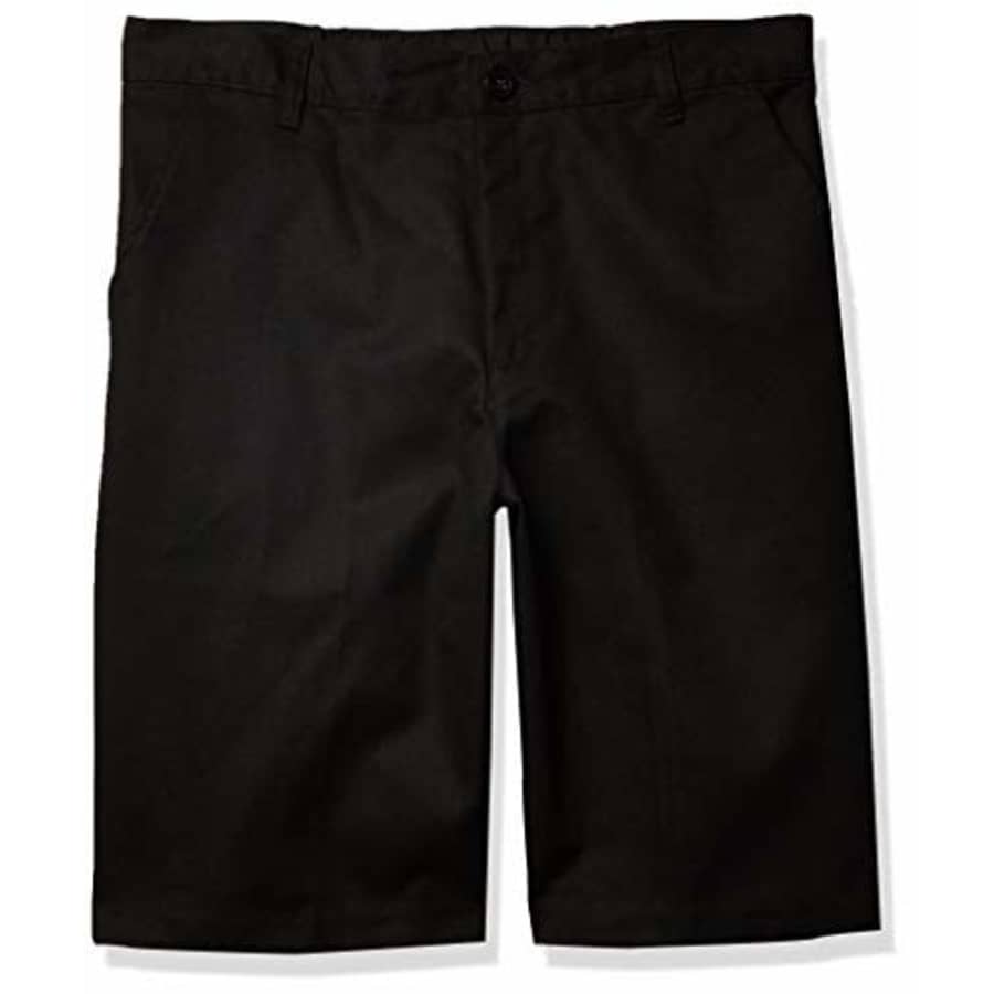 LONDON FOG Boys Flat Front Short, RBLK, 10 for $14