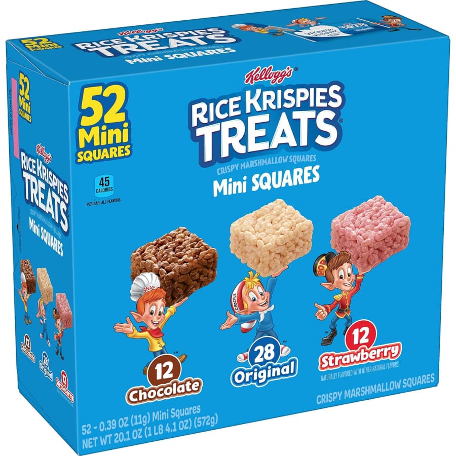 Rice Krispies Treats Mini Squares Variety 52-Pack: $6.99 via Sub & Save Rice Krispies Treats Mini Squares Variety 52-Pack: $6.99 via Sub & Save