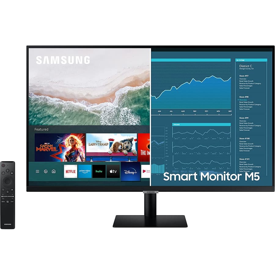 Samsung M5 27" 1080p HDR LED Smart Monitor for $329