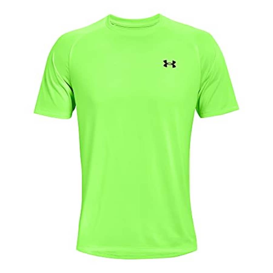 Under Armour Men's Tech 2.0 Short-Sleeve T-Shirt, Quirky Lime (752)/Black, 3X-Large for $35