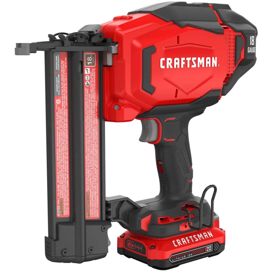 Craftsman V20 20V Cordless 18ga Brad Nailer Kit for $183