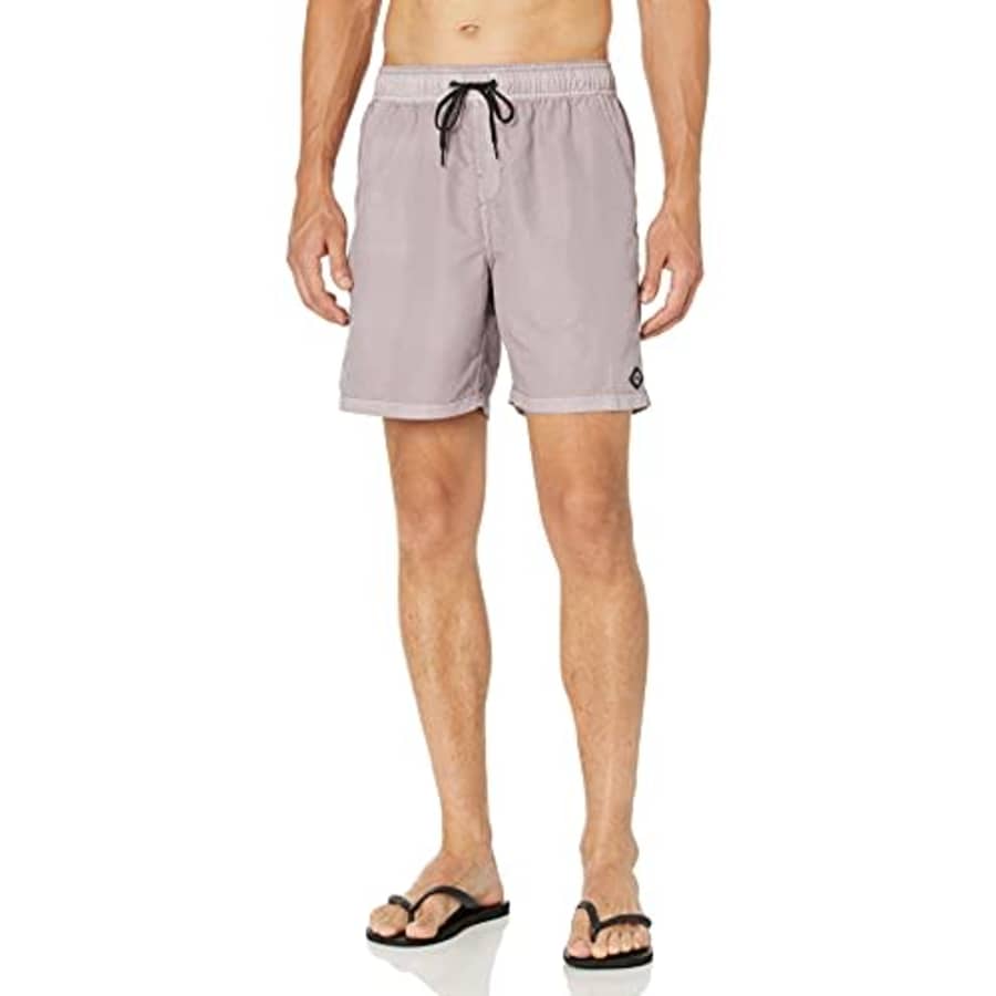 Billabong Men's Standard Elastic Waist Stretch Sundays Layback Boardshort Swim Short Trunk, 17 Inch for $43