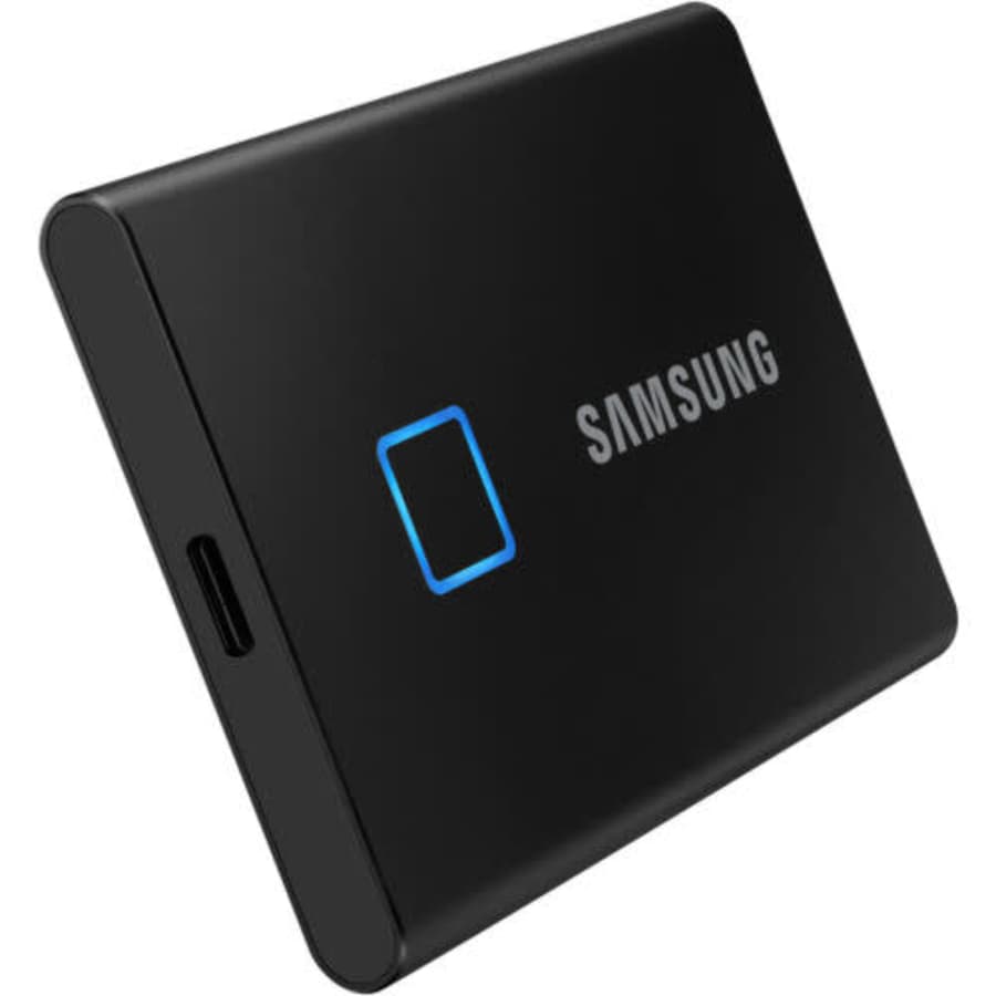 Samsung T7 Touch 500GB USB 3.2 Portable SSD for $84 Samsung T7 Touch 500GB USB 3.2 Portable SSD for $84