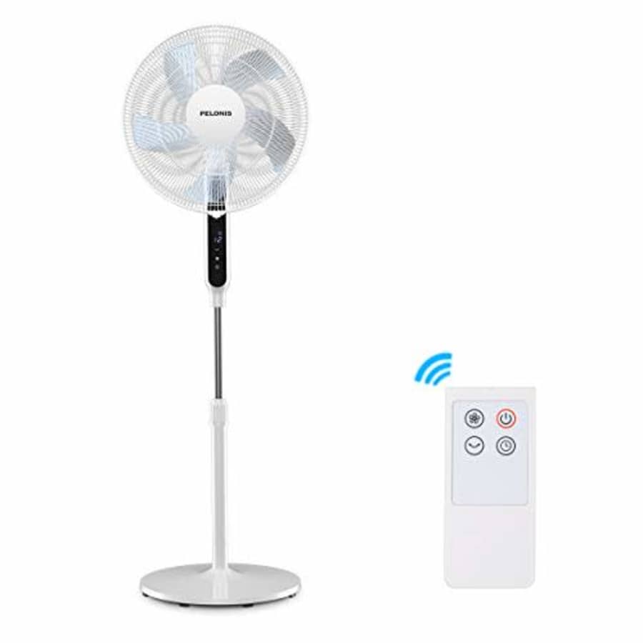PELONIS DC Motor Ultra Quiet Pedestal Sleeping &Baby, High Energy Efficiency Standing Fan Speed, for $68 PELONIS DC Motor Ultra Quiet Pedestal Sleeping &Baby, High Energy Efficiency Standing Fan Speed, for $68