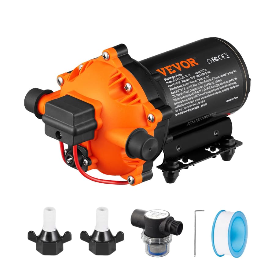 Vevor 12V DC Water Diaphragm Pump for $31