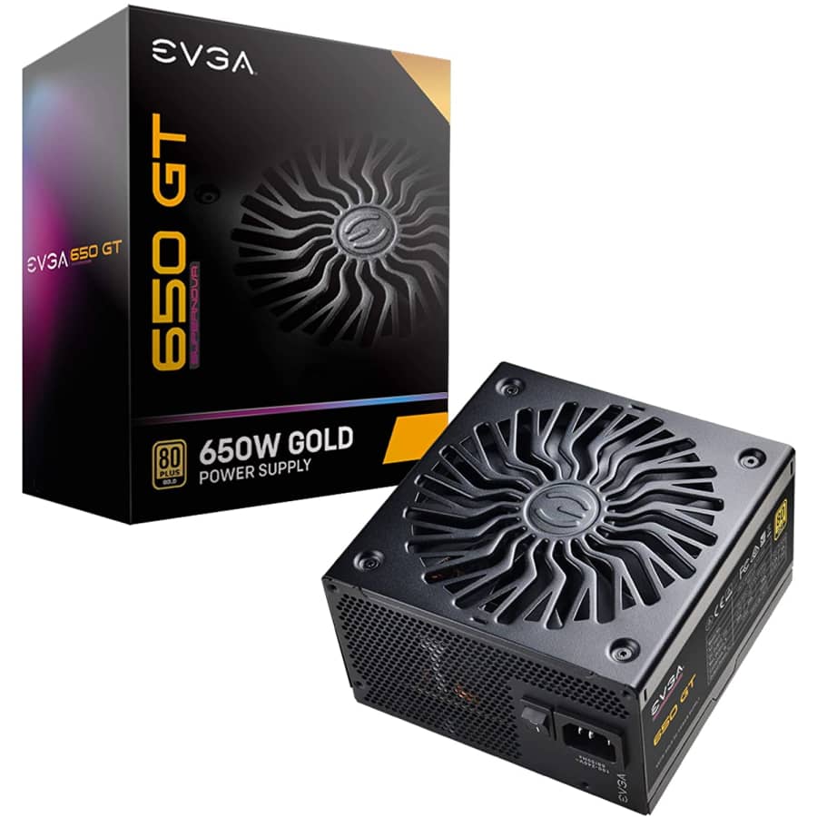 EVGA Supernova 650 GT, 80 Plus Gold 650W Power Supply for $95 EVGA Supernova 650 GT, 80 Plus Gold 650W Power Supply for $95