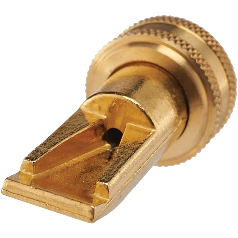 Dramm Heavy-Duty Brass Sweeper Nozzle for $13 Dramm Heavy-Duty Brass Sweeper Nozzle for $13