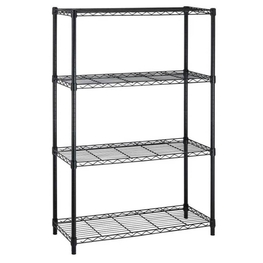 BestOffice 4 Shelf Wire Shelving Unit for $38 BestOffice 4 Shelf Wire Shelving Unit for $38