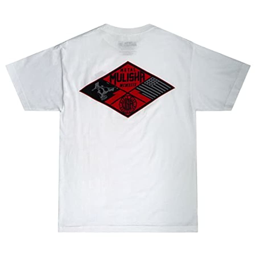 Metal Mulisha Men's Kicks T-Shirt, White, 4X-Large for $18 Metal Mulisha Men's Kicks T-Shirt, White, 4X-Large for $18