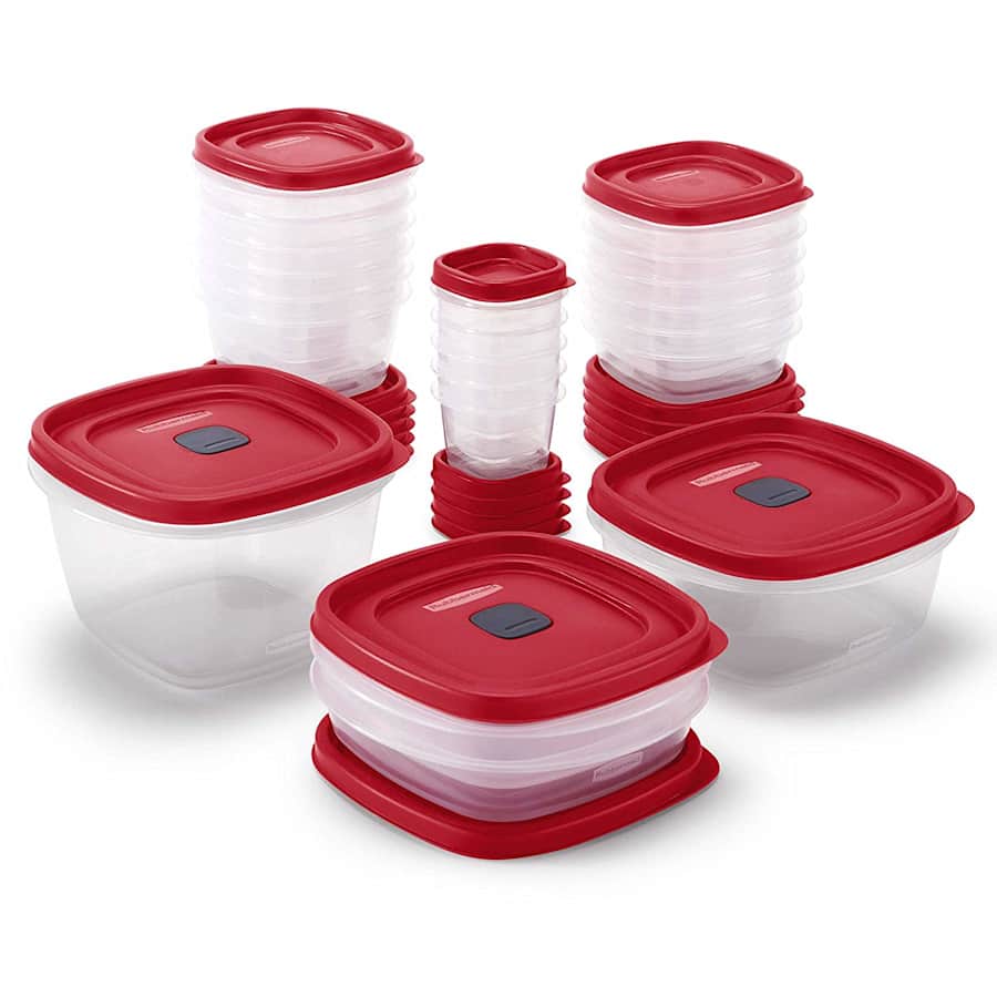 Rubbermaid Easy Find Vented Lids Food Storage Container 42-Piece Set for $20 Rubbermaid Easy Find Vented Lids Food Storage Container 42-Piece Set for $20