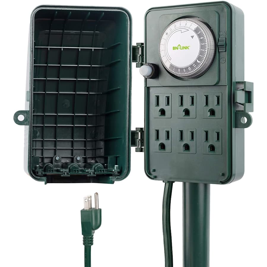 BN-Link 24-Hour Outdoor 6-Socket Timer for $17 BN-Link 24-Hour Outdoor 6-Socket Timer for $17