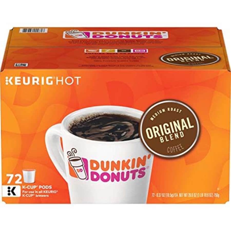 Dunkin Donuts Dunkin' Donuts Original Blend (72 K-Cups) for $40