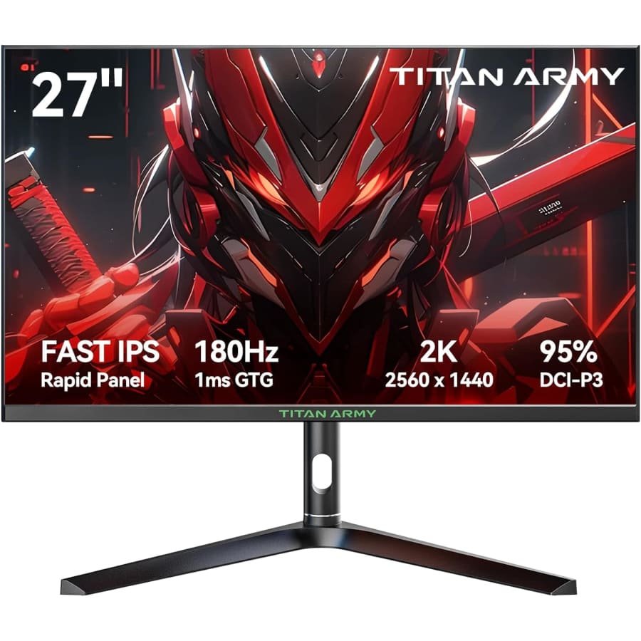 Titan Army 27" 1440p 180Hz Gaming Monitor for $200 Titan Army 27" 1440p 180Hz Gaming Monitor for $200