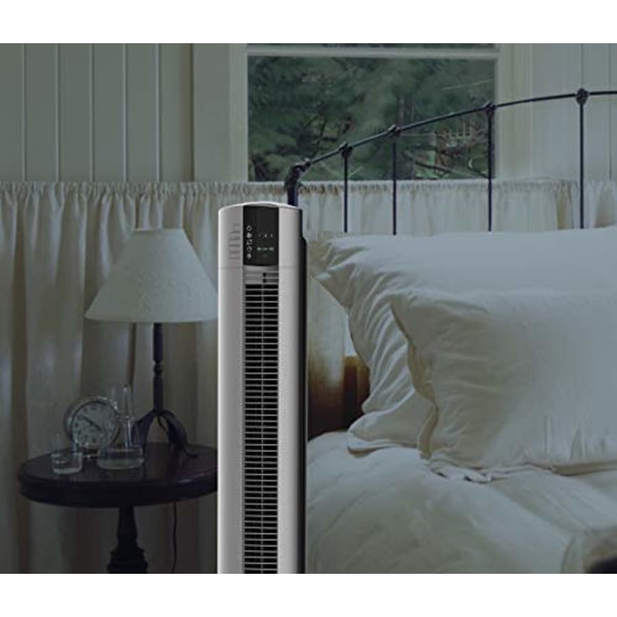 Lasko Portable Electric Oscillating Stand Up Tower Fan, 48", Gray T48314 for $85